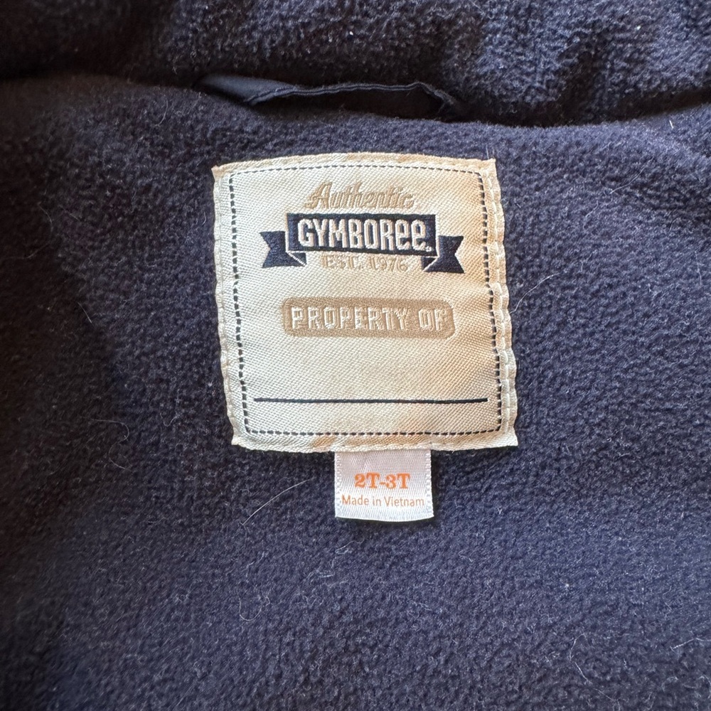 Navy Blue Kids Puffer Vest - Picture 2 of 4